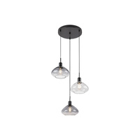 Lampa Wisząca Sufitowa E27 Czarny Nowoczesny Dvora Rabalux