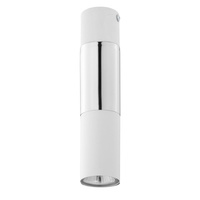 Lampa sufitowa ELIT WHITE Tuba Natynkowa Biało-Srebrna Nowoczesna GU10 4369 TK Lighting
