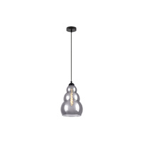 Lampa Wisząca Sufitowa Zwis E27 Czarny Nowoczesny Salvatore Rabalux