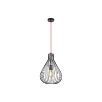 Lampa Wisząca Sufitowa Zwis E27 Czarny Industrialny Zille Rabalux