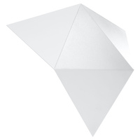 Lampa Ścienna Kinkiet 2x G9 Wielokątny Biała Nowoczesna Solido Sollux