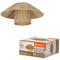 Lampa Sufitowa Dekoracyjna E27 Bambus Brązowy Decor Ledvance