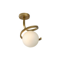 Lampa Sufitowa Dekoracyjna E27 Złoty Nowoczesny Sarabi Rabalux
