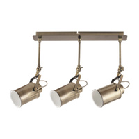 Lampa Sufitowa Punktowa Reflektor Spot 3x E27 Brązowy Industrialny Peter 5983 Rabalux
