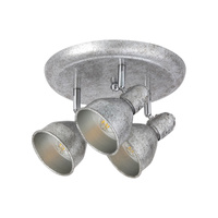Lampa Sufitowa Punktowa Reflektor Spot 3x E14 Srebrny Industrialny Thelma 5388 Rabalux