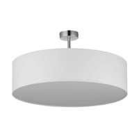 Lampa Sufitowa RONDO Żyrandol Chrom Biała Minimalistyczna 4xE27 4242 TK Lighting
