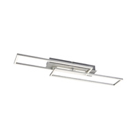 Lampa Sufitowa Dekoracyjna LED 40W 2850lm 4000K Ściemnialna Srebrny Timer Nowoczesny Demetrius Rabalux