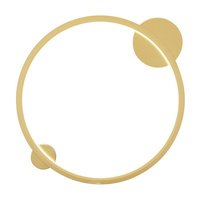 Lampa Sufitowa SATURNO Złota 25W LED Milagro