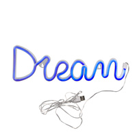 Lampka Dekoracyjna LED Bateryjna 3W Biała Neon Sanico Goldlux