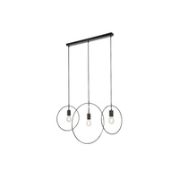 Lampa Wisząca Sufitowa E27 Czarny Industrialny Dilara Rabalux