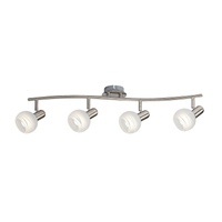 Lampa Sufitowa Punktowa Reflektor Spot 4x E14 Chrom Nowoczesny Aurel 6344 Rabalux