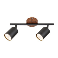 Lampa Sufitowa Oprawa Halogenowa Punktowa Reflektor Spot GU10 Brązowy Industrialny Edmund Rabalux