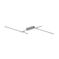 Lampa Sufitowa LED Natynkowa 24W Srebrny Nowoczesny Negan Rabalux