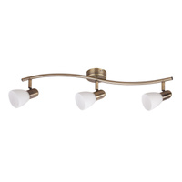 Lampa Sufitowa Punktowa Reflektor Spot 3x E14 Brązowy Klasyczny Soma 6308 Rabalux
