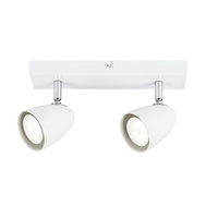 Lampa Sufitowa SPOT Reflektor 2x GU10 Biały Nowoczesny Perico Rabalux