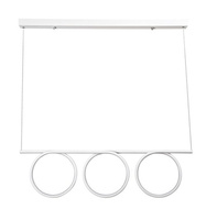 Lampa Wisząca Sufitowa LED Dekoracyjna 60W Biały Nowoczesny Donatella Rabalux