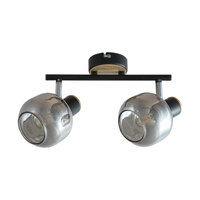 Lampa Sufitowa Punktowa Reflektor Spot 2x E14 Brązowy Industrialny Salazar 5398 Rabalux