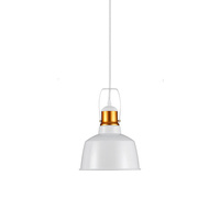 Lampa Wisząca Oprawa E27 Biały klosz Vintage Loft VT-7422 V-TAC