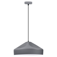 Lampa Sufitowa Wisząca Zwis E27 Szara Gavle Sanico Goldlux