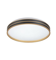 Lampa Sufitowa LED Natynkowa 24W 1850lm 3000K Czarny Nowoczesny Gandor Rabalux