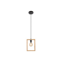Lampa Wisząca Sufitowa Zwis E27 Czarny Skandynawski Indigo Rabalux