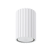 Lampa Sufitowa Oprawa Natynkowa Tuba Spot 1x GU10 Biała Karbon Deep Space SL.1530 Sollux