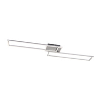 Lampa Sufitowa Dekoracyjna LED 40W 3050lm 2700-6500K CCT Ściemnialna Pilot Timer Srebrny Nowoczesny Benedick Rabalux