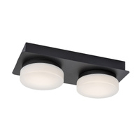 Lampa Sufitowa LED 11W 1200lm 4000K Czarny IP44 Nowoczesny Attichus Rabalux