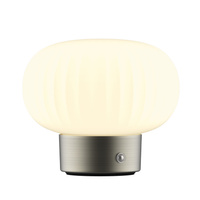 Lampa Stołowa LED 1.8W 150lm 2700K Ciepła Biała Srebrna Ściemnialna Latte Sanico Goldlux