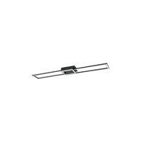 Lampa Sufitowa LED Natynkowa 38W Czarny Nowoczesny Nefertum Rabalux