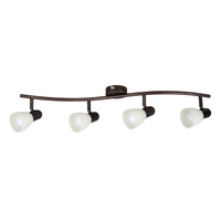 Lampa Sufitowa Punktowa Reflektor Spot 4x E14 Brązowy Klasyczny Soma 6594 Rabalux