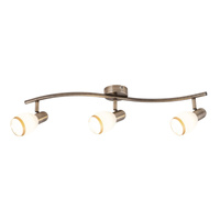 Lampa Sufitowa Punktowa Reflektor Spot 3x E14 Brązowy Klasyczny Elite 5972 Rabalux
