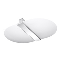 Lampa Sufitowa Kinkiet 4x G9 Owalna Chrom Nowoczesna Salia Sollux