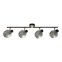 Lampa Sufitowa Punktowa Reflektor Spot 4x E14 Brązowy Industrialny Salazar 5400 Rabalux