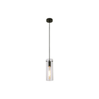Lampa Wisząca Sufitowa E27 Czarny Nowoczesny Acantha Rabalux