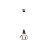 Lampa Wisząca Sufitowa Zwis E27 Czarny Industrialny Ramsey Rabalux