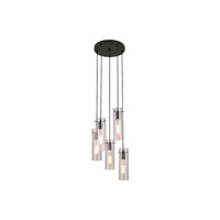 Lampa Wisząca Sufitowa E27 Czarny Nowoczesny Acantha Rabalux