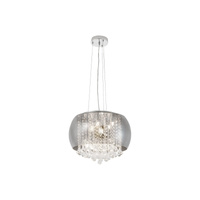 Lampa Wisząca Sufitowa 6x G9 Chrom Klasyczny Ninelle Rabalux