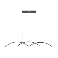 Lampa Wisząca Sufitowa 40W Czarny Nowoczesny River Rabalux
