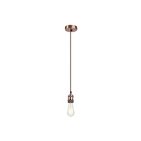 Lampa Wisząca Sufitowa Zwis E27 Brązowy Industrialny Fixy Rabalux