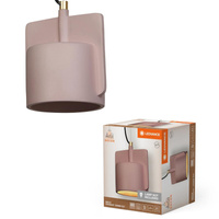 Lampa Sufitowa Wisząca Dekoracyjna E27 Zwis Różowy Decor Ledvance