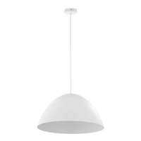 Lampa Sufitowa Wisząca FARO NEW WHITE Zwis Biała Minimalistyczna E27 6003 TK Lighting