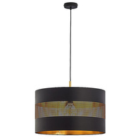 Lampa Wisząca Sufitowa TAGO BLACK Żyrandol Czarno-Złota Nowoczesna E27 3211 TK Lighting