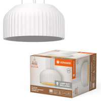 Lampa Sufitowa Wisząca Dekoracyjna E27 Zwis Biały Decor Ledvance