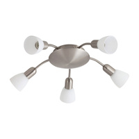 Lampa Sufitowa Żyrandol 5x E14 Chrom Klasyczny Soma Rabalux
