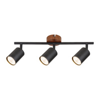 Lampa Sufitowa Oprawa Halogenowa Punktowa Reflektor Spot GU10 Brązowy Industrialny Edmund Rabalux