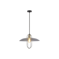 Lampa Wisząca Sufitowa Zwis E27 Czarny Industrialny Vida Rabalux