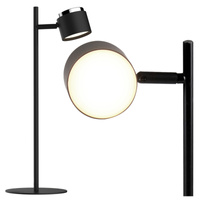 Lampka Biurkowa Stołowa LED 4,2W KUBIK Czarny 3000K GOLDLUX