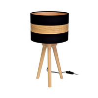 Lampa Stołowa TERRA 1xE27 Biurkowa Nocna Milagro