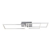 Lampa Sufitowa LED Natynkowa 44W Chrom Nowoczesny Cesario Rabalux